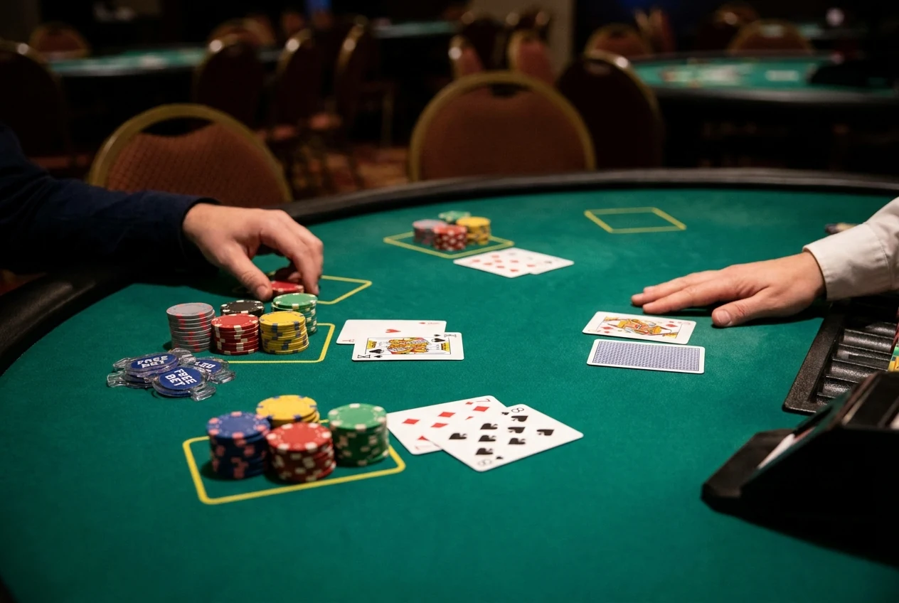 Free Bet Blackjack at Infinity